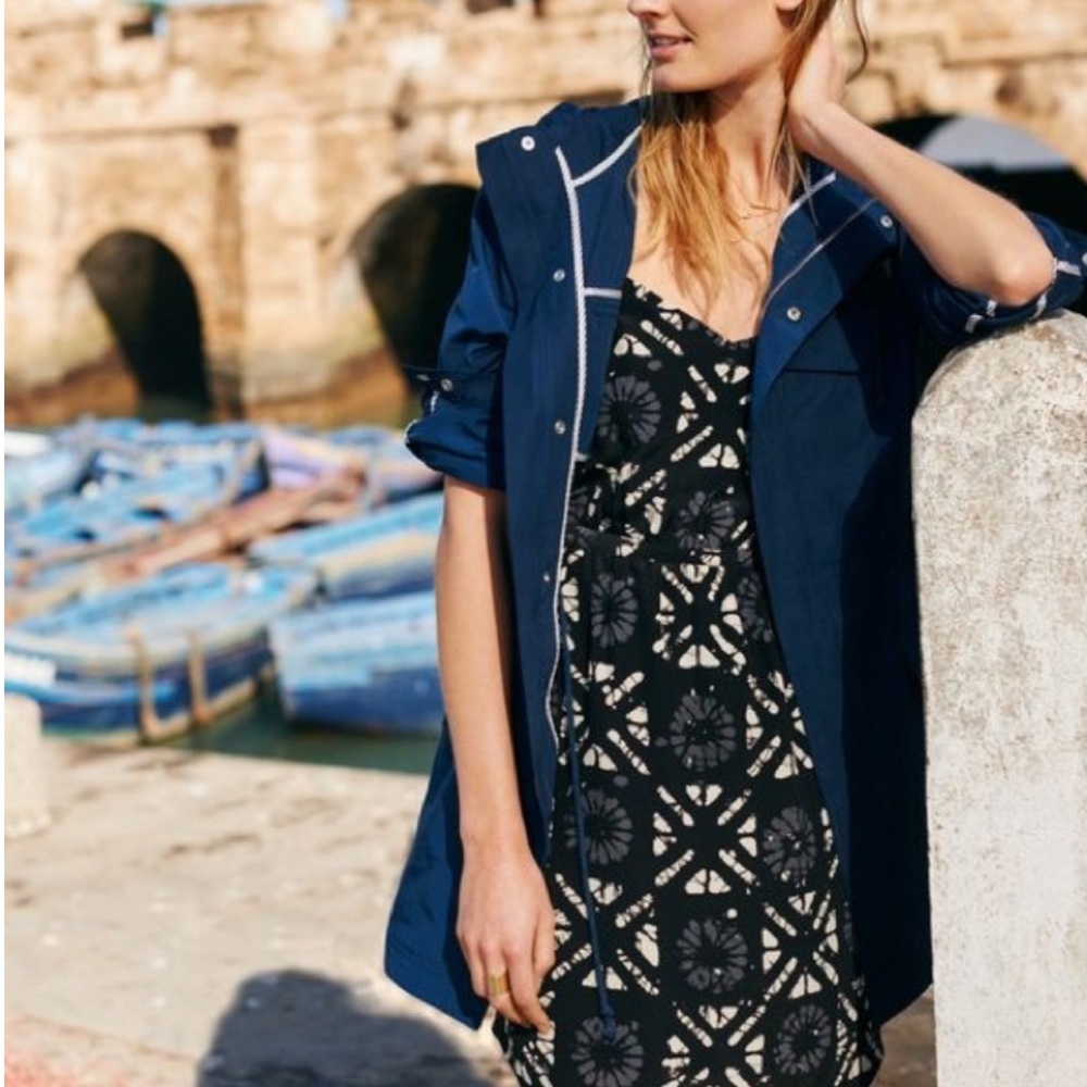 Madewell jacket Madewell Fielder Anorak Jacket Navy
Blue Parka